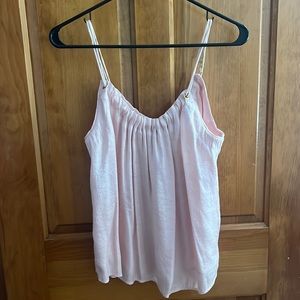 Ballet, pink tank top